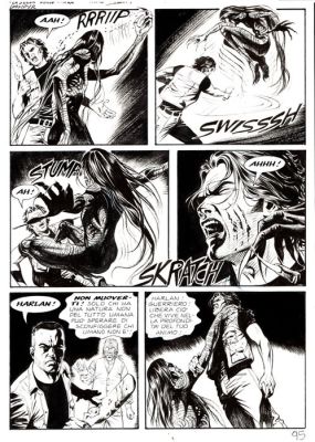 Dotti, Maurizio - 1 Original page - Dampyr #117 - "La selva della paura" - 2009 | Catawiki