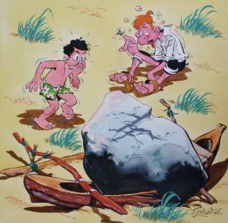 Â« Norbert et Kari Â». Gouache couleurs pour la couverture de l’album Â« | Tessier Sarrou