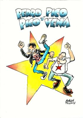 Carlos Azagra | Original drawing: Pedro Pico y Pico Vena – Azagra y Revuelta | Origin Of Comics