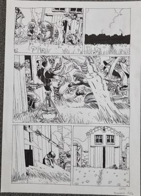 Gess - 1 Original page - Les contes de la pieuvre - Un destin de trouveur - 2019 | Catawiki