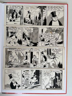 Sleen, Marc - 1 Page originale + album de luxe - Nero 30 - Het Geheim van Bakkendoen - 1999 | Catawiki