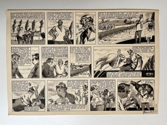 Craenhals, François - 1 Original page - La Légende de Thyl Ulenspiegel p.9 - 1949 | Catawiki