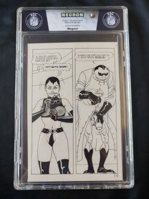 Magnus - 1 Original page - Necron - n. 8 - Gli Uomini Pesce | Catawiki