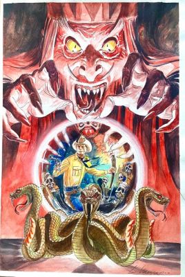 Vannini, Luca - 1 Original colour drawing - Tex | Catawiki