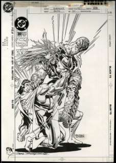 Bogdanove, Jon - SUPERMAN: THE MAN OF STEEL (1991-2003) #30 Cover | ComicConnect