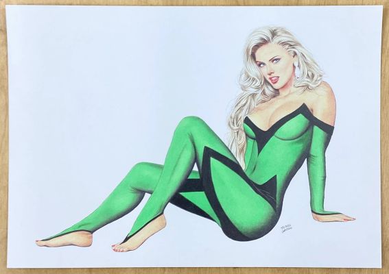 Meggan Pin-Up | Stuart Ng Books