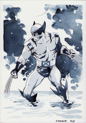 Caracuzzo, Giancarlo - 1 Original colour drawing - Wolverine - 2026 | Catawiki