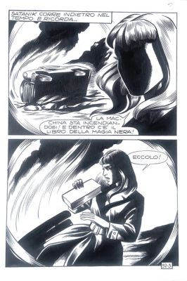 Magnus (Raviola, Roberto ) - 1 Original page - Satanik - n. 52 | Catawiki