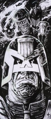 Pontet, Cyril - 1 Original drawing - AD 2000 - Judge Dredd & Foes - 2025 | Catawiki