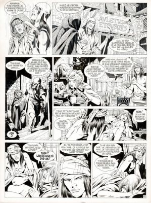 Mitton, Jean-Yves - 1 Original page - Vae Victis ! T1 - Ambre, le banquet de Crassus - 1991 | Catawiki