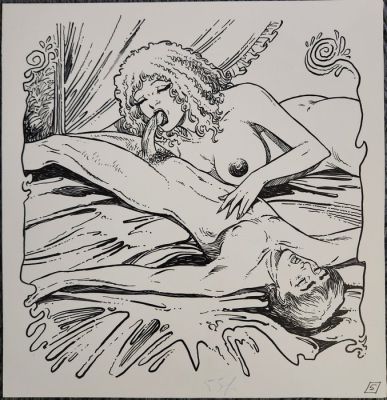 Hopper Jack Henry / Jacques Geron / Vincey - 1 Original drawing - BDX | Catawiki