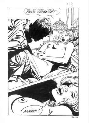 Ferdinando Tacconi – Tavola Originale “Il Grande Gantry n.26 – Fumetti Tabù”, Pagina 133 | Love Original Art