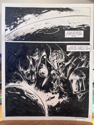 Augustin, Virginie - 1 Original page - Chroniques martiennes - Red - 2022 | Catawiki