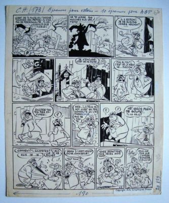 Marin, Claude - 1 Original page - Père Noël - 1950 | Catawiki