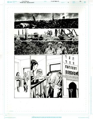 The Bat-Man: Second Knight #2 p.25 - Gordon’s World War I Origin (Part 3) | Comic Book Art Gallery