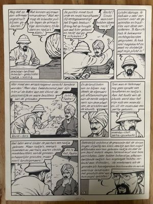 Nys, Jef - 1 Original page - Constant Lievens - De Reus Van Bengalen page 5 - 1960 | Catawiki