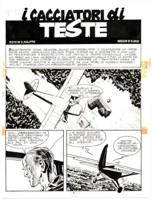Diso, Roberto - 1 Original page - Mister No #32 - "i cacciatori di teste" - 1978 | Catawiki