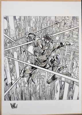 Continue Shopping | BUG MARVEL SNAP (VINCENZO RICCARDI ORIGINAL ART) | Scott’s Collectables