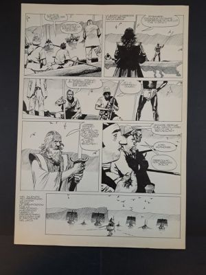 Micheluzzi, Attilio - 1 Original page - Alan Quatermain