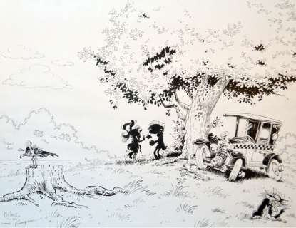 O GROJ Olivier - Hommage Ã  Gaston et Ã  Franquin | Vermot et Associés