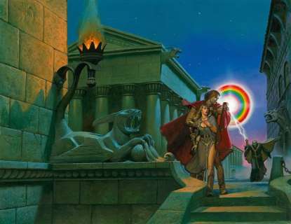 Segrelles Vicente (Né En 1940) | FLIGHT TO THE SAVAGE EMPIRE | Artcurial