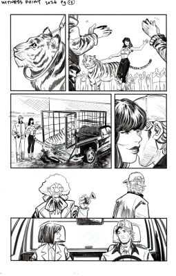 SOO LEE - WITNESS POINT #1 PAGE 18 (SOO LEE ORIGINAL INTERIOR ART)
