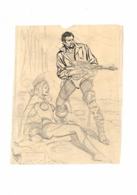 Al Williamson | Illustration originale - Flash Gordon | Daniel Maghen