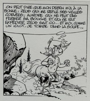 Seron, Pierre - 1 Original page - Les Petits Hommes T24, planc 3 - Le Volcan d’Or - 1988