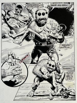 Cooper, John - 1 Original page - Plague of Spiders - Release me, Spider-Slave! - 1987 | Catawiki