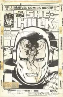 Layton, Bob - SAVAGE SHE-HULK, THE (1980-82) #6 Cover