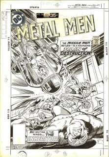 Aparo, Jim - METAL MEN (1963) #55 Cover | ComicConnect