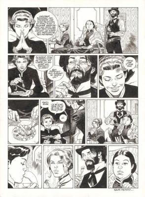 Ralph Meyer | Planche originale n°30 - Le Monde selon Oz - Undertaker | Daniel Maghen