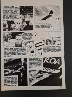 Micheluzzi, Attilio - 1 Original page - Mermoz | Catawiki