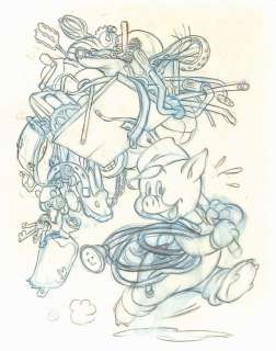 H. PORTER - Practical Pig WWII Insigna | Little Nemo