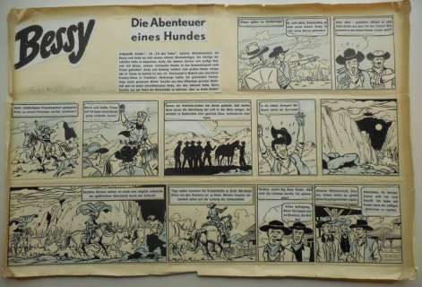 Wirel (Vandersteen, Willy / Verschuere, Karel) | Originele pagina  - Bessy  - Het dodende dal  - (1958) | Catawiki