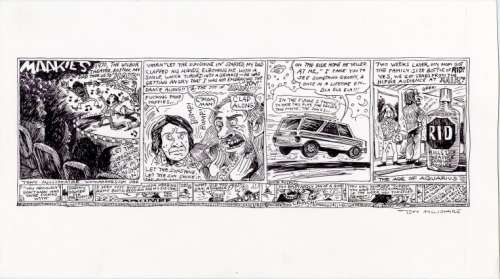 Millionaire, Tony - MAAKIES WEEKLY COMIC STRIP Strip Art