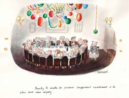 Sempé | Invitez le nombre de personnes correspondant… | Millon