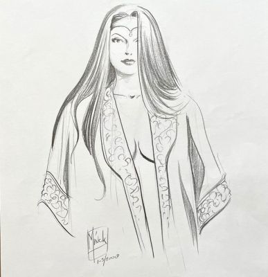 Minck Oosterveer - 1 Original page - Trunk - Hesta the Vampire | Catawiki