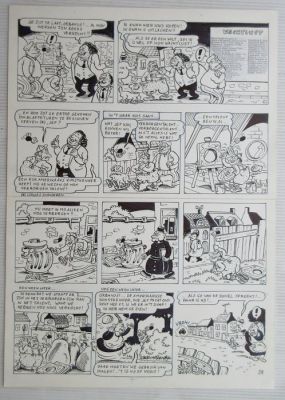 Linthout, Willy - 1 Original page - Urbanus - originele pagina uit album 33 - Het oeuvre van hors d’oeuvre - 1991 | Catawiki