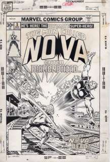 John Buscema - Nova 3 Cover