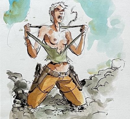Chambre, Charel - 1 Watercolour - Suske en Wiske - 2014 | Catawiki