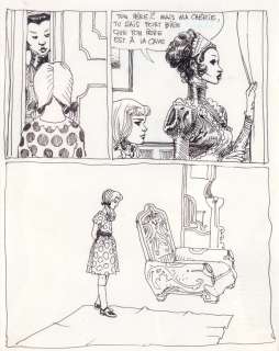 Moebius | Les Mystères de l’érotisme, planche à l’encre… | Millon