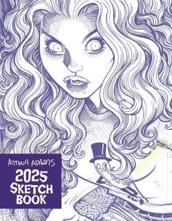 2025 Sketch Book by Arthur Adams | Essential Sequential