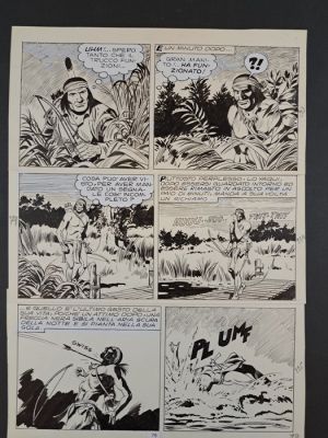 Letteri, Guglielmo - 1 Original page - Tex: Tiger Jack in Azione | Catawiki