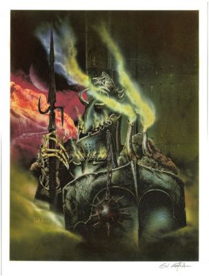 Formosa, Gil - 1 Original cover - Légendes du Chevalier Cargal - Couverture Tome 3 - Le 3e Monde - 1987 | Catawiki