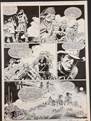 Alessandrini, Giancarlo - 1 Original page - Tex Speciale: Canyon Dorado - 2006