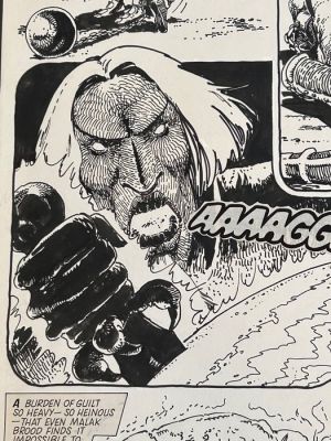 Ezquerra, Carlos - 1 Original page - Strontium Dog - The Moses Incident (part 11) - Final Battle - 1983 | Catawiki