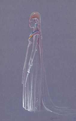 Moebius | Illustration originale réalisée en 1984 pour Pocari Sweat, inspirée de l’univers que l’arstiste inventa dans les années 1970 pour Métal Hurlant. L’illustration est apposée sur un support. - Made in L.A. | Daniel Maghen