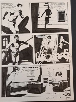 Roi, Corrado - 1 Original page - Dylan Dog: La Capanna nel Bosco - 2011 | Catawiki