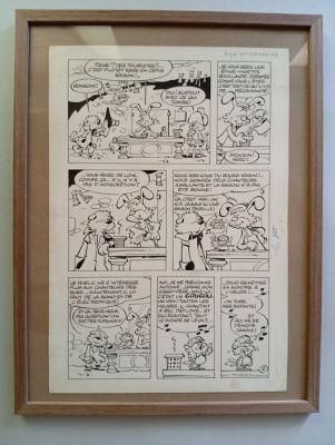 Dupa - 1 Original page - Chlorophylle - Dupa - planche originale - Chlorophylle - 1972 | Catawiki